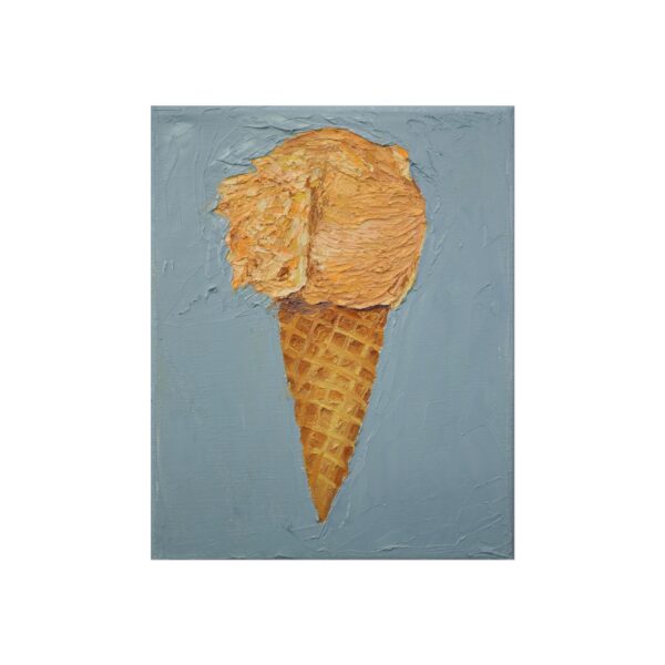 Thai Tea Ice Cream Cone - Image 2
