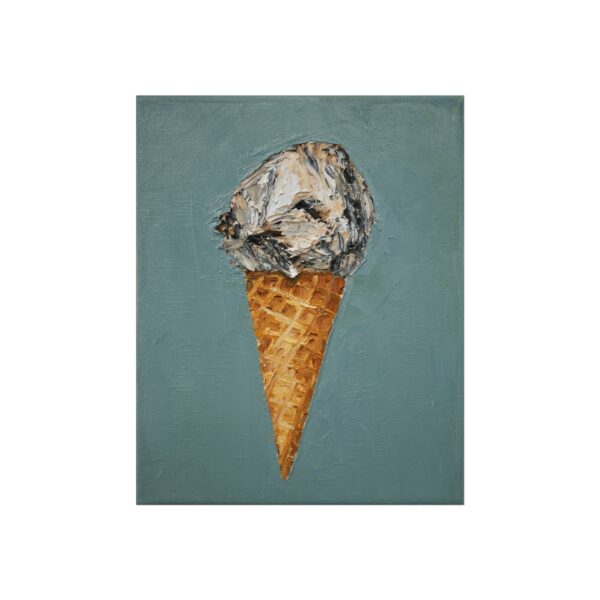 Marble Fudge Ice Cream Cone - Image 2
