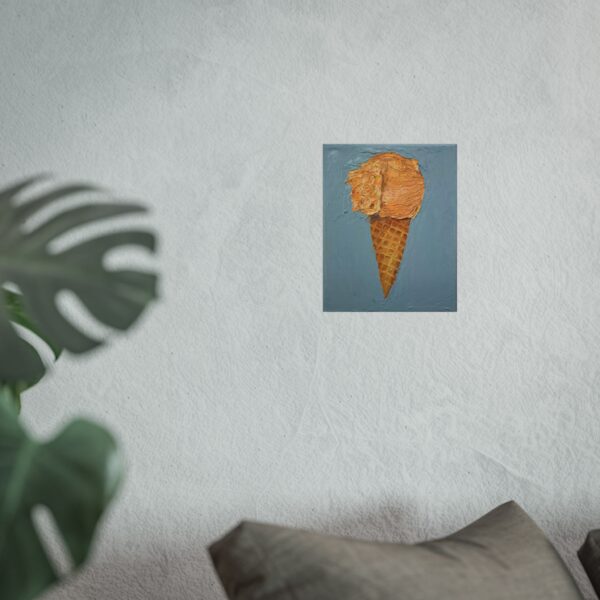 Thai Tea Ice Cream Cone - Image 3
