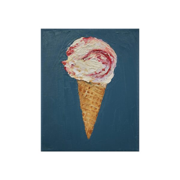 Strawberry Cheesecake Ice Cream Cone - Image 2