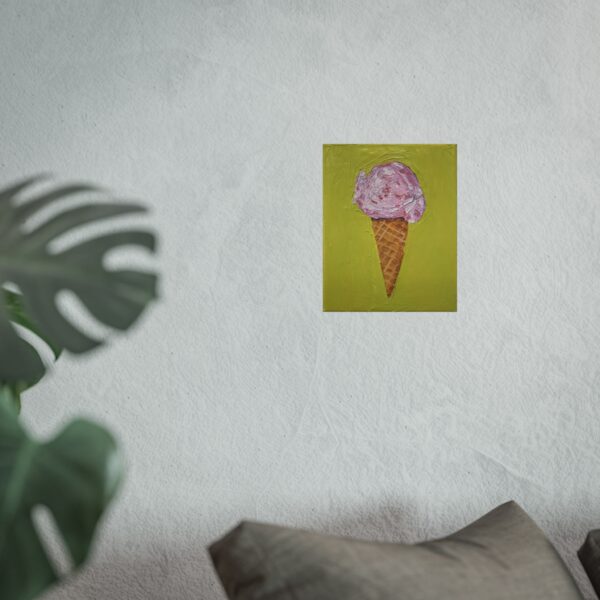 Strawberry Ice Cream Cone - Image 3