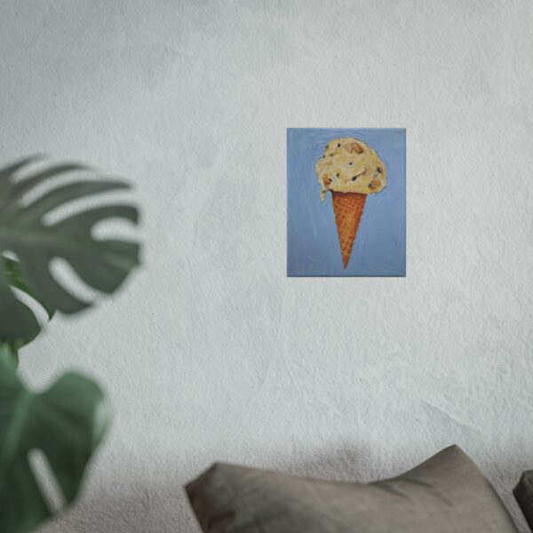 Chocolate Chip Cookie Dough Ice Cream Cone - Image 3