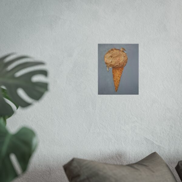 Maple Nut Ice Cream Cone - Image 3