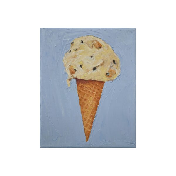 Chocolate Chip Cookie Dough Ice Cream Cone - Image 2
