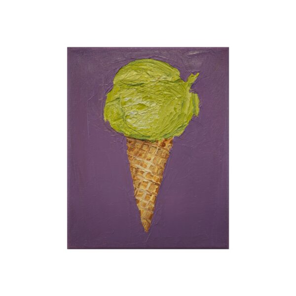 Lime Ice Cream Cone - Image 2
