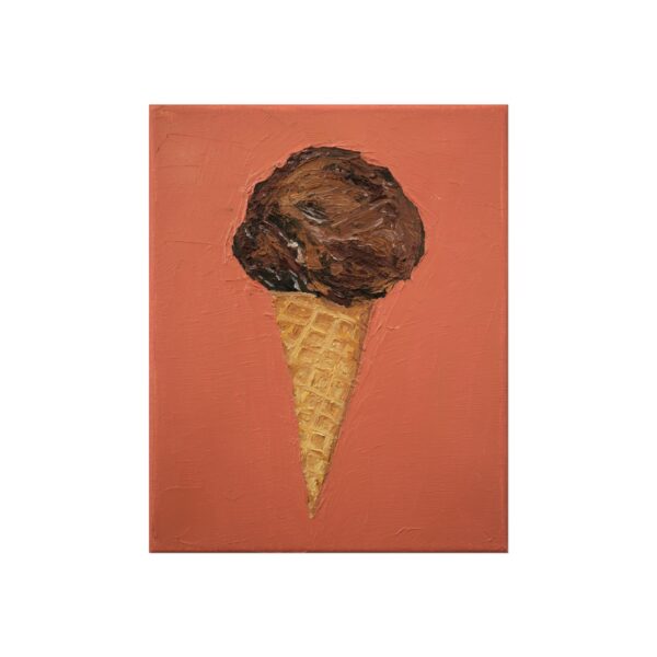 Fudge Brownie Ice Cream Cone - Image 2