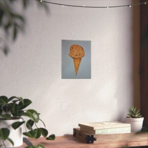 Black Walnut Ice Cream Cone