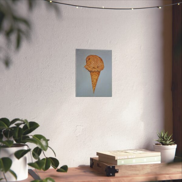 Black Walnut Ice Cream Cone