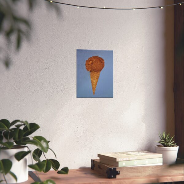 Peanut Butter Cup Ice Cream Cone