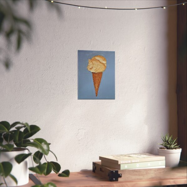 Banana Ice Cream Cone
