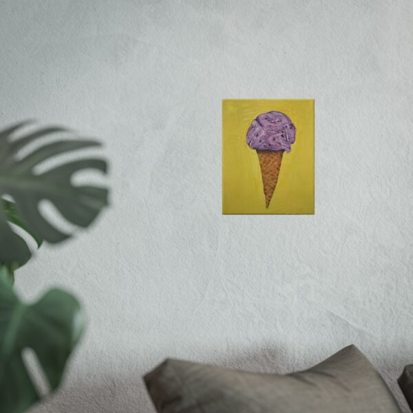 Black Raspberry Chip Ice Cream Cone - Image 3