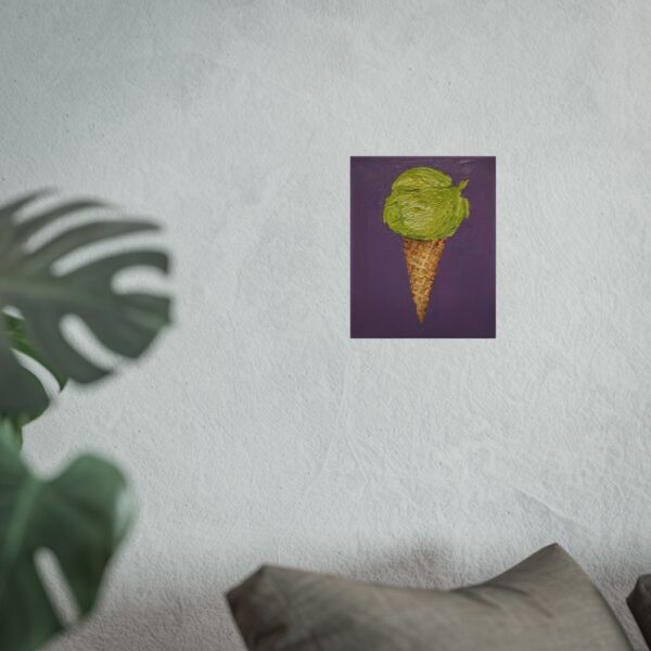 Lime Ice Cream Cone - Image 3