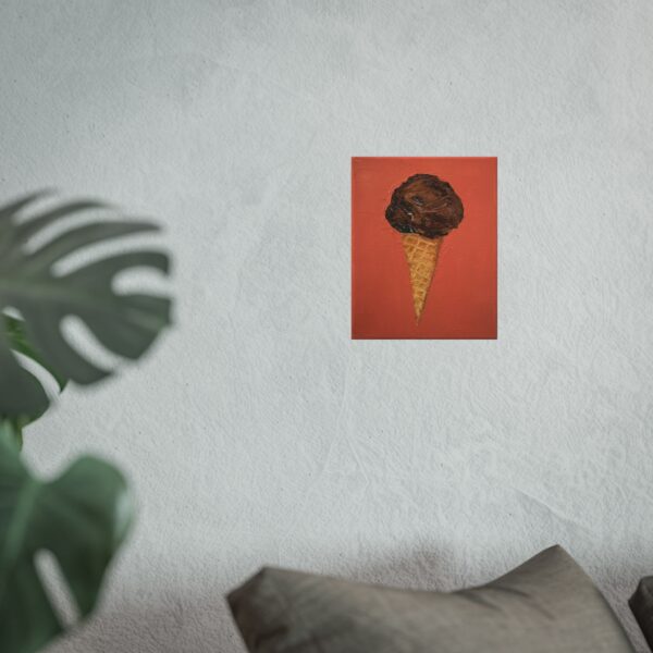 Fudge Brownie Ice Cream Cone - Image 3