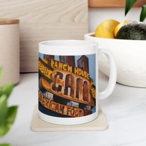 Ranch House Ceramic Mug, (11oz, 15oz)