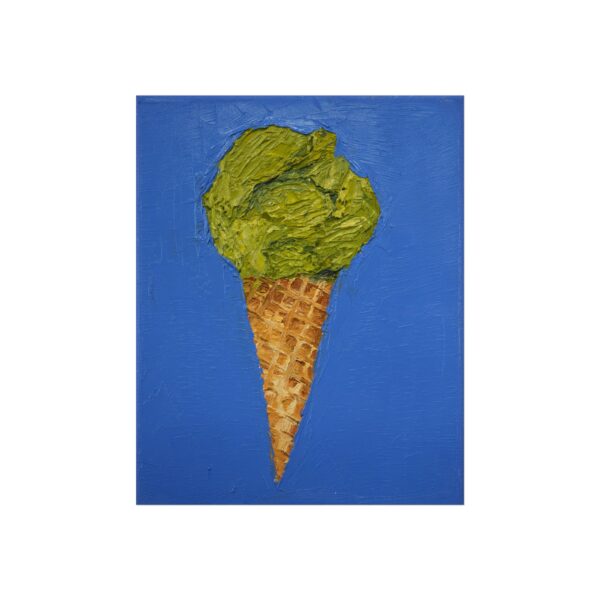 Green Tea Ice Cream Cone - Image 2